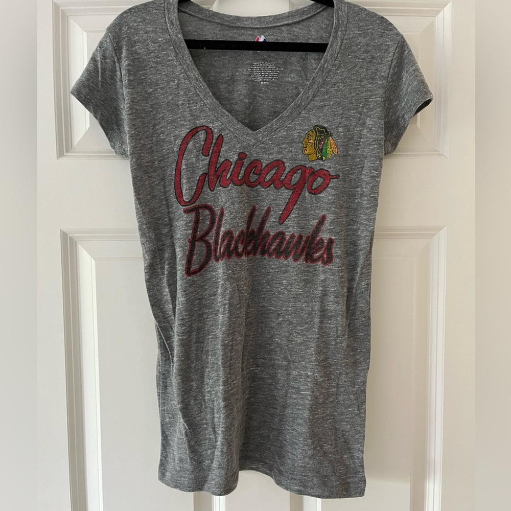 Chicago Blackhawks V-neck Tee